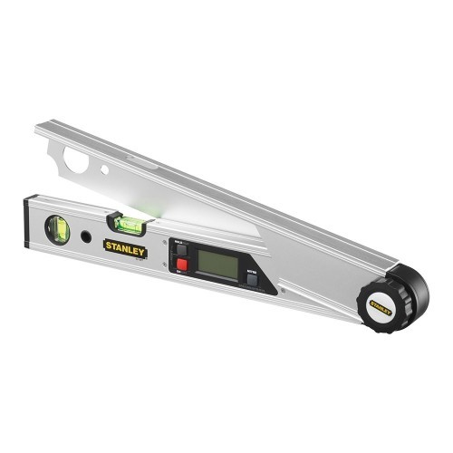 Nivel Digital Aluminio 40cm Pantalla LCD 2Viales 0A180Grados Stanley