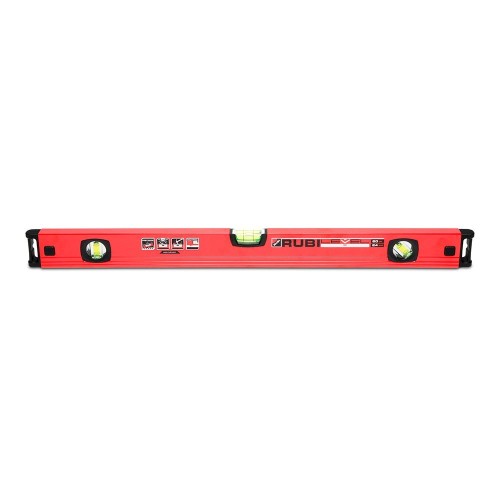 Nivel Aluminio 60cm Precisión 0.5mm/m 3 Viales Acrílicos RUBI