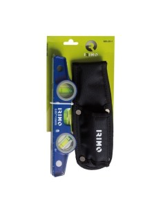 Nivel Torpedo Aluminio 250mm Magnético Precisión 1mm/m Bolsa IRIMO