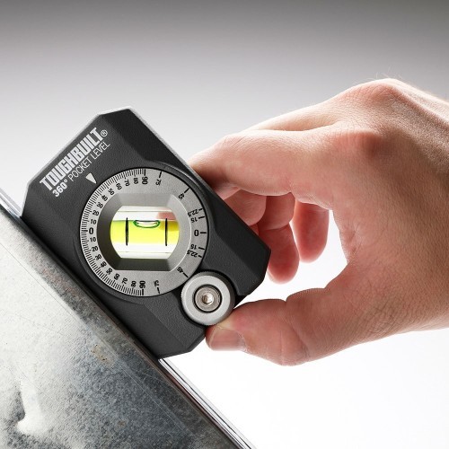 Nivel De Bolsillo Burbuja 360° Imán Neodimio Resistente Toughbuilt