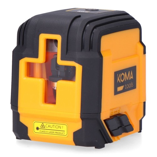 Nivel Láser 30m Precisión ±3mm 7.3x5.8x7.4cm Funda IP54 KOMA TOOLS