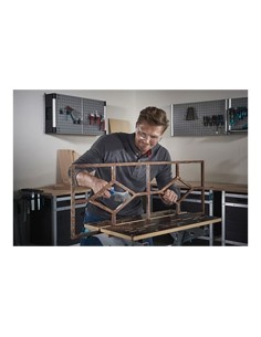 Cepillo Manual Acero 265mm Mango Plástico Wolfcraft 2