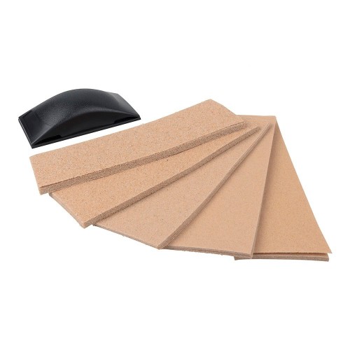 Set Lijar Manual Plástico 51Pzas Taco 130x70mm Hojas 70x210mm Wolfcraft