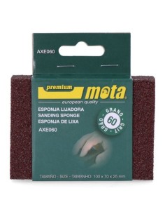 Lija Esponja Oxido De Aluminio Grano60 MOTA HERRAMIENTAS