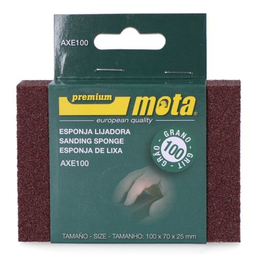 Lija Esponja ÓxidoAluminio Grano100 AXE100 MOTA HERRAMIENTAS