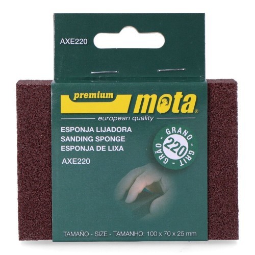 Lija Esponja Oxido De Aluminio Grano220 MOTA HERRAMIENTAS