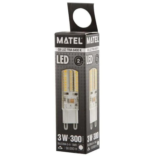 Bombilla LED silicona G9 5W 230V (Fría, Cálida, Neutra) - 2
