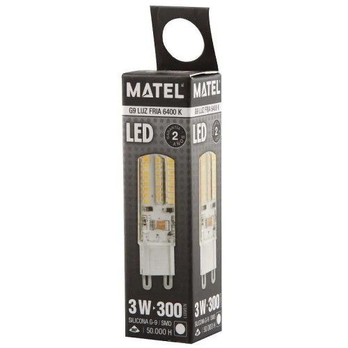 Bombilla LED silicona G9 5W 230V (Fría, Cálida, Neutra) - 2 Bombilla LED silicona G9 5W 230V (Fría, Cálida, Neutra) - 2