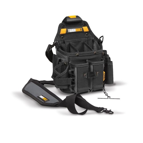 Bolso Portaherramientas 21 Bolsillos 6Capas CorreaHombro ClipTech Toughbuilt