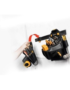 Organizador de Pared Acero 60cm Compatible Cliptech Negro TOUGHBUILT