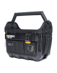 Caja Herramientas Cuerpo Duro 400mm Asa Plegable Negra TOUGHBUILT