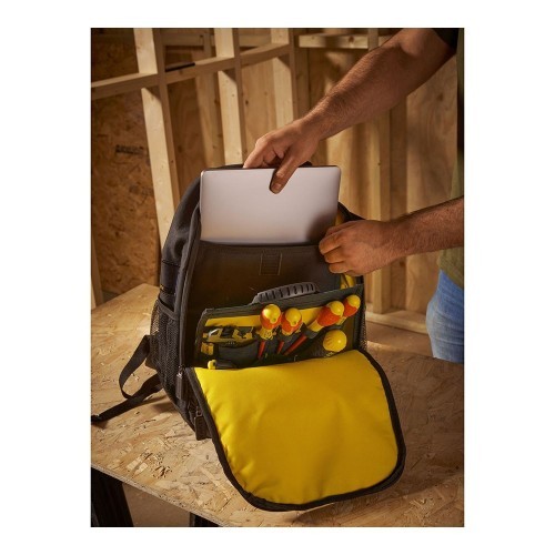 Mochila Porta Herramientas Tela 600x600Denier 15kg Negro STANLEY