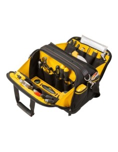Bolsa Herramientas Gran Abertura 41cm Base Plástico Negro STANLEY 2