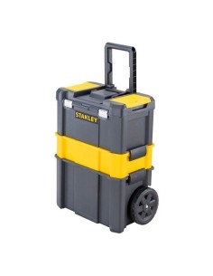 Caja De Herramientas Móvil 3 En 1 45cm Cierres Metálicos Ruedas 18cm STANLEY