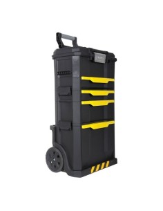 Taller Móvil Modular Cajonera 2 Cajones Contenedor Tapa Abatible STANLEY