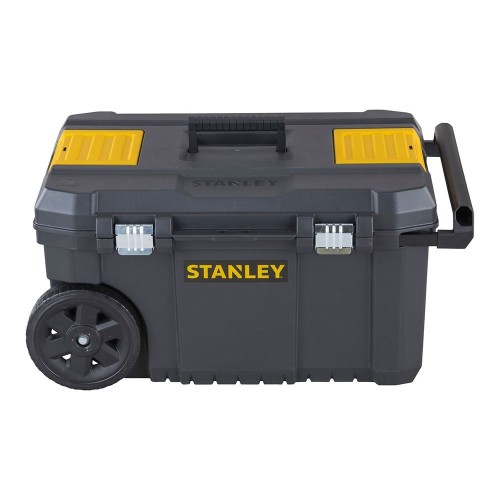 Baúl Herramientas Plástico 50L Cierres Metálicos Ruedas18cm Stanley
