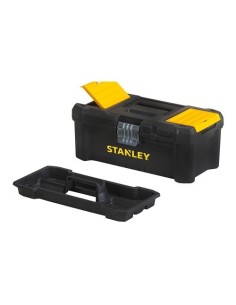 Caja Herramientas Plástico 32cm Cierre Metálico Bandeja Organizador STANLEY