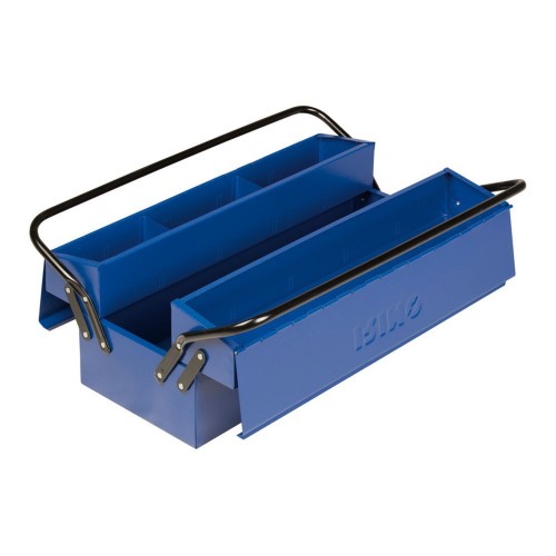 Caja Herramientas Metal 2 Asas 3 Bandejas 500x210x190mm IRIMO