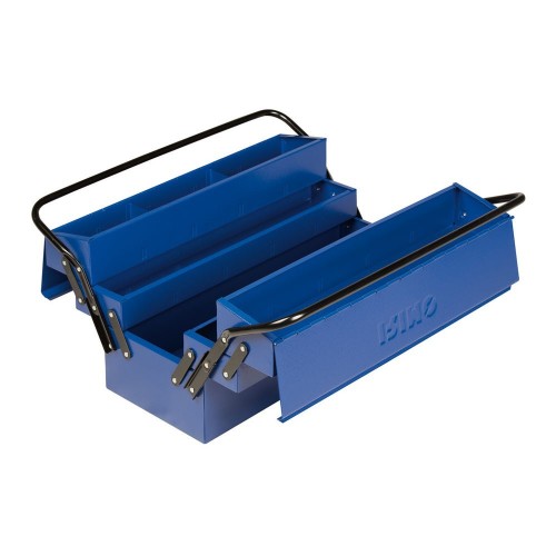 Caja Herramientas Metal 5Bandejas 2Asas 500x210x245mm IRIMO