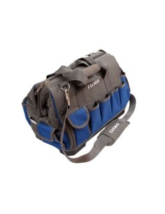 Bolsa Herramientas Tela 16Pulgadas Base Rígida 24Bolsillos Negro IRIMO