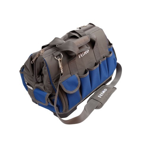 Bolsa Herramientas Tela 16Pulgadas Base Rígida 24Bolsillos Negro IRIMO