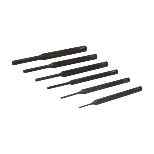 Juego Botadores Cilíndricos Acero 2mm 3mm 4mm 5mm 6mm 8mm Estuche IRIMO