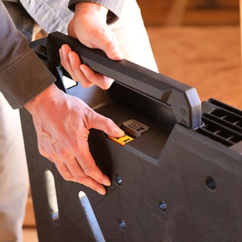 Banco De Trabajo Plegable Soporta454kg Con Asa SuperficieMedición Toughbuilt