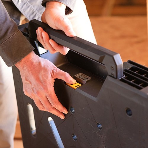 Banco De Trabajo Plegable Soporta454kg Con Asa SuperficieMedición Toughbuilt