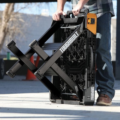 Banco De Trabajo Plegable Soporta454kg Con Asa SuperficieMedición Toughbuilt