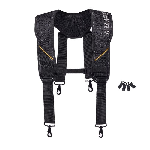 Tirantes Gel Acolchado Correas Ajustables Tejido16800 Negro TOUGHBUILT