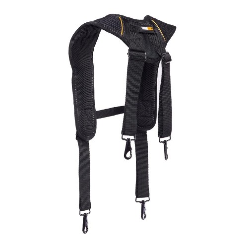 Tirantes Gel Acolchado Correas Ajustables Tejido16800 Negro TOUGHBUILT