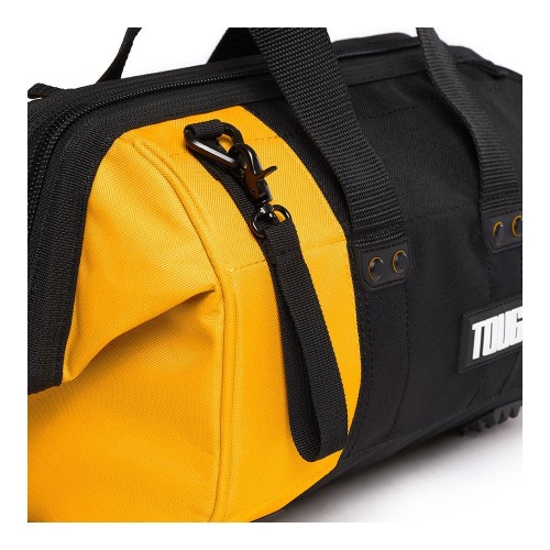 Bolsa Herramientas Revestimiento Plástico 30cm 32Bolsillos Negro TOUGHBUILT