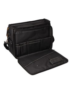 Bolsa Herramientas Poliéster 600D 9L 15Kg 38x20x31cm Negra KOMA TOOLS 2