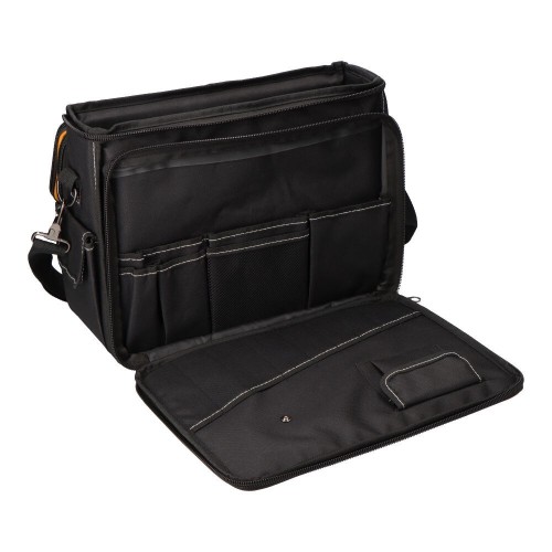 Bolsa Herramientas Poliéster 600D 9L 15Kg 38x20x31cm Negra KOMA TOOLS