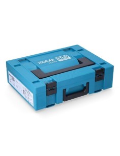 Caja Herramientas Plástico Rígido 40x30x12cm Espuma Apilable KOMA TOOLS