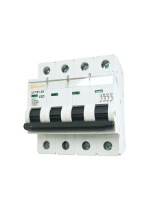 Interruptor Magnetotérmico 16-63A 4 Polos 16-63A 10kA Mocuel