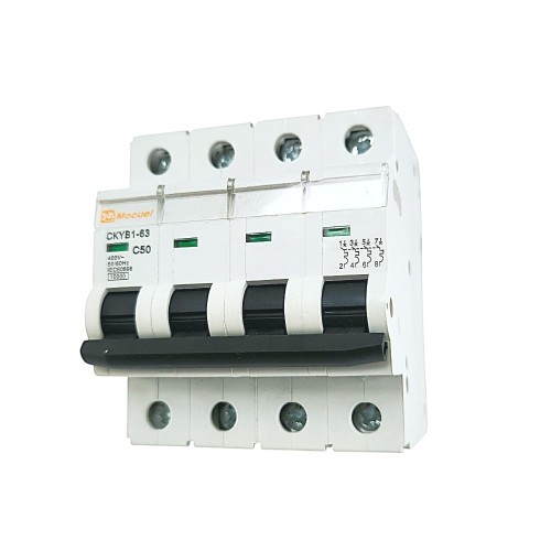 Interruptor Magnetotérmico 16-63A 4 Polos 16-63A 10kA Mocuel