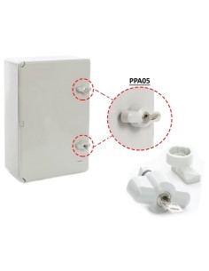 Cerradura llave Armario Estanco IP65 Fenoplastica