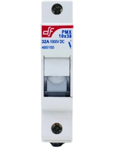 BASE PORTAFUSIBLE GRIS  10x38 - 1