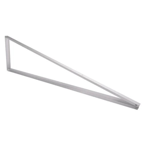 Triángulo Aluminio 25º 1700x1700 con refuerzo montaje vertical - 1 Triángulo Aluminio 25º 1700x1700 con refuerzo montaje vertical - 1