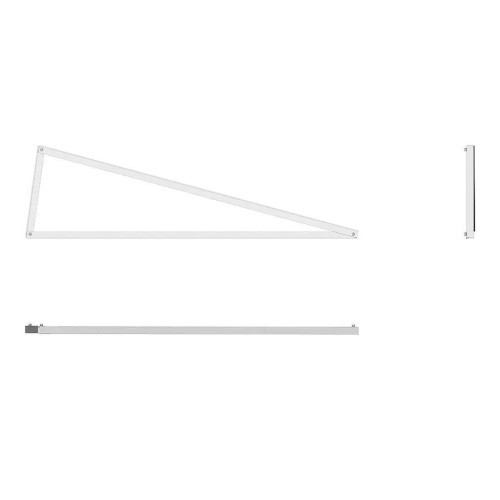 Triángulo Aluminio 20º 800x800x... (horizontal) - 2 Triángulo Aluminio 20º 800x800x... (horizontal) - 2