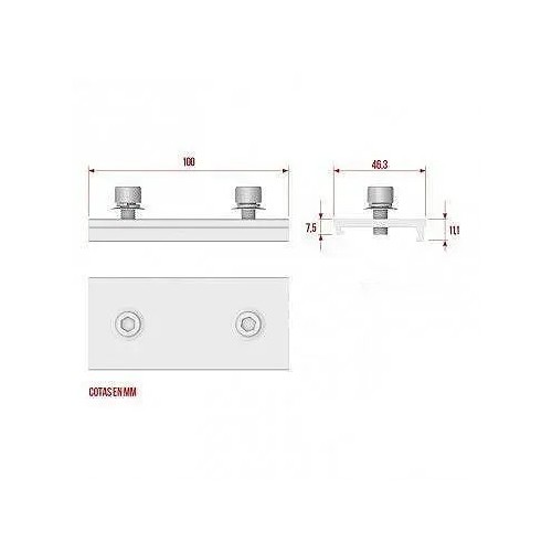 Empalme para guía pro standard - 2