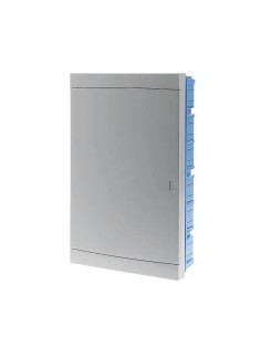 Armario de empotrar 36 módulos IP40 puerta gris - 1