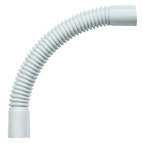 Curva flexible de 90º PVC DN20 (gris) - 1