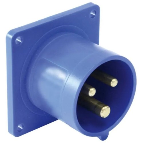 Clavija trascuadro 2P+T 400V 32A IP44 - 1