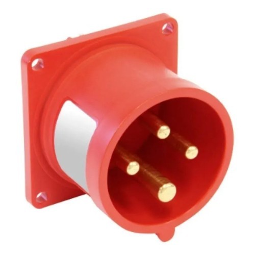 Clavija trascuadro 2P+T 230V 16A IP44 - 1