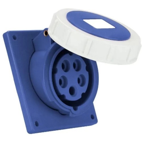 Base inclinada 2P+T 230V 32A IP67 - 1