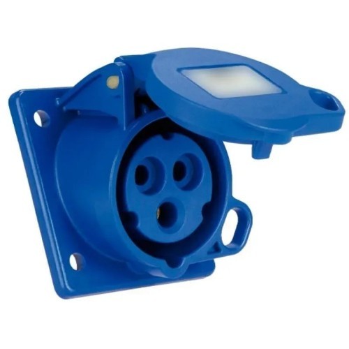 Base inclinada 2P+T 230V 32A IP44 - 1