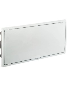Caja de distribución de empotrar de 22 elementos (blanco y fumé) - 1