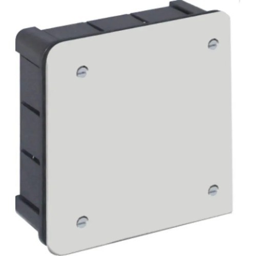 Caja de conexión de empotrar 100x100x45 con tornillos - 1